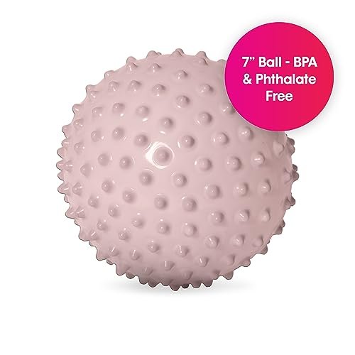 Edushape Original Sensory Ball - 7" Baby Ball for Gross Motor Skills Development in Kids 6 Months & Up - Vibrant, Colorful & Unique