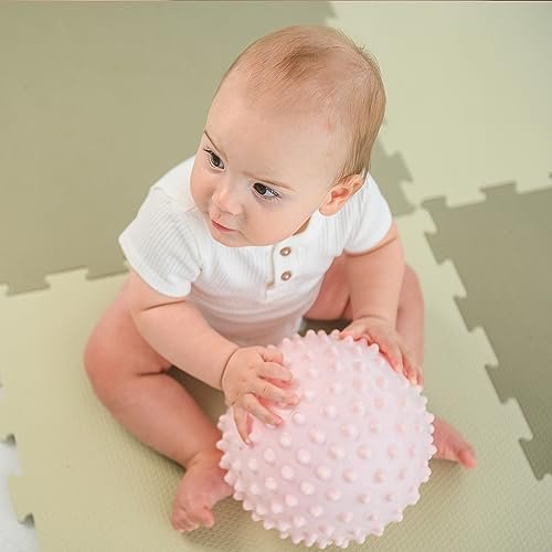 Edushape Original Sensory Ball - 7" Baby Ball for Gross Motor Skills Development in Kids 6 Months & Up - Vibrant, Colorful & Unique