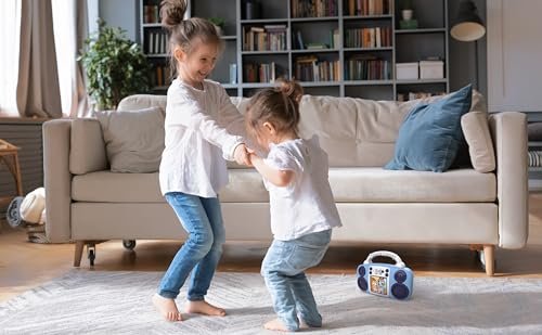 eKids Bluey Toy Music Player, Toy for Toddlers with Built-in Music, for Fans of Bluey Toys for Boys and Girls