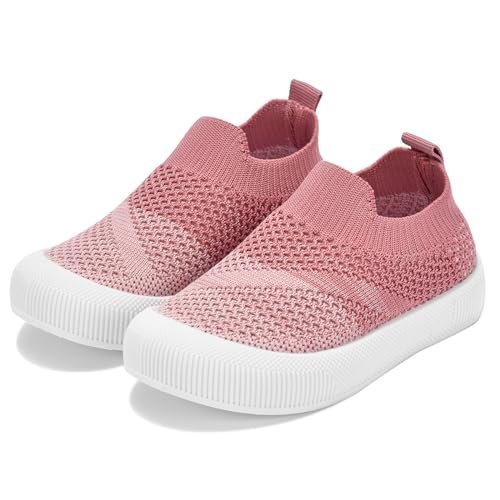 Exegawe Baby Shoes Lightweight Mesh First Walking Shoes for Boys Girls Footwear Toddler Non Slip Sneakers
