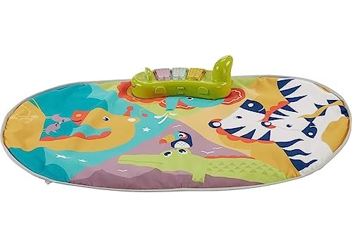 Fisher-Price Baby to Toddler 3-in-1 Sit-to-Stand Activity Center with Playmat, Music Lights & Spiral Ramp