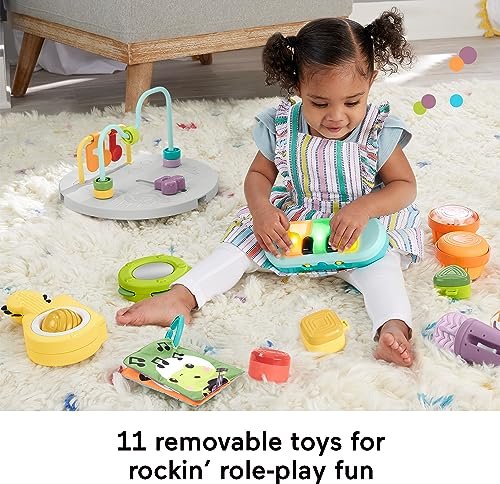 ​Fisher-Price Baby to Toddler Toy 3-in-1 Hit Wonder Activity Center & Play Table with Music Lights & Developmental Activities