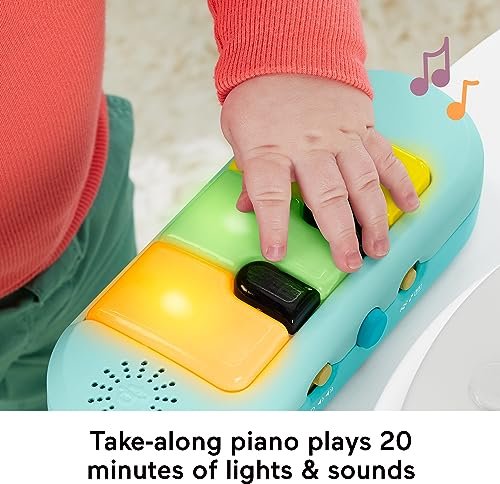 ​Fisher-Price Baby to Toddler Toy 3-in-1 Hit Wonder Activity Center & Play Table with Music Lights & Developmental Activities
