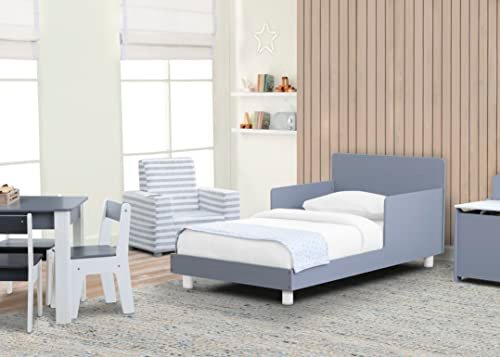 GAP GapKids Toddler Bed - Greenguard Gold Certified, Grey/White
