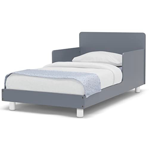 GAP GapKids Toddler Bed - Greenguard Gold Certified, Grey/White