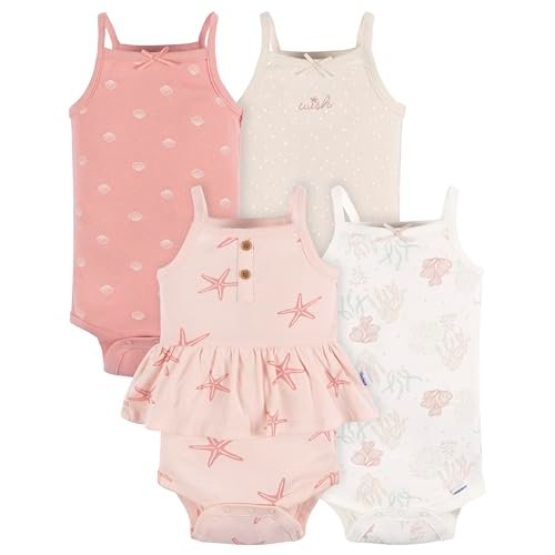 Gerber Baby Boys Multi-Pack Sleeveless Onesies Bodysuit
