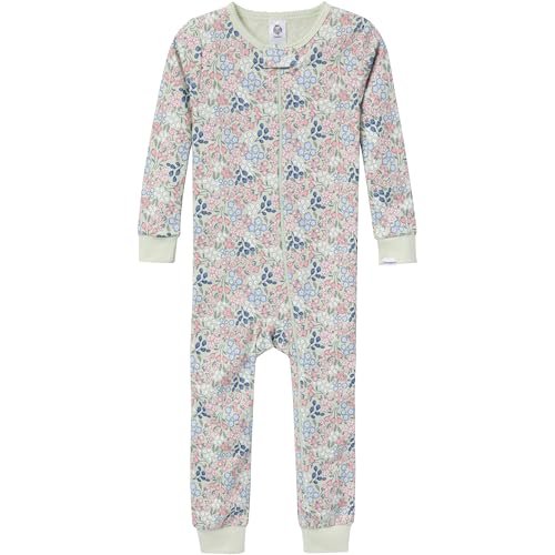 Gerber Baby-Girls 3-Pack Snug Fit Footless One-Piece Cotton Pajamas