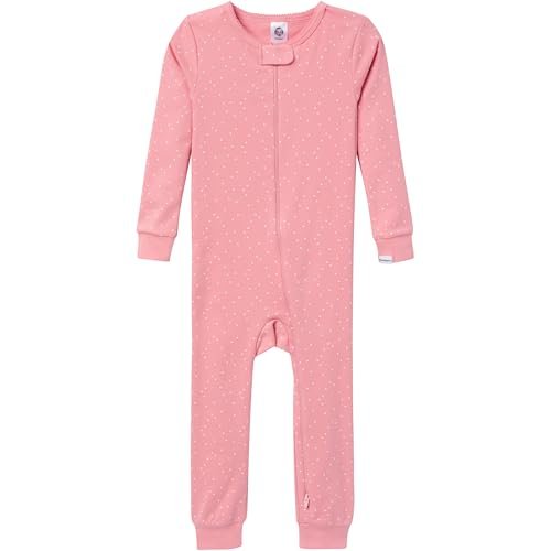 Gerber Baby-Girls 3-Pack Snug Fit Footless One-Piece Cotton Pajamas