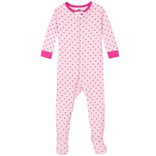 Gerber Baby-Girls 4-Pack Footed Pajamas
