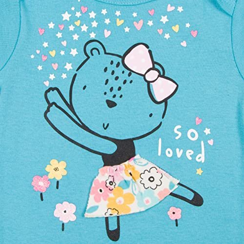 Gerber Baby Girls' 5-Pack Long-Sleeve Onesies Bodysuit