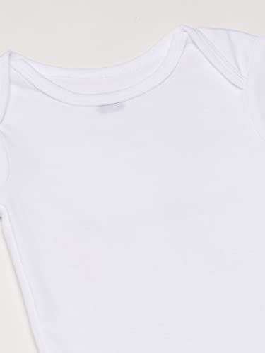 Gerber baby-girls 5-pack Solid Onesies Bodysuits