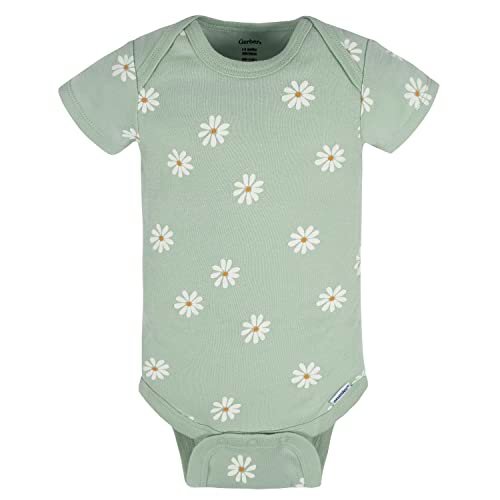 Gerber baby-girls 8-pack Short Sleeve Onesies Bodysuits