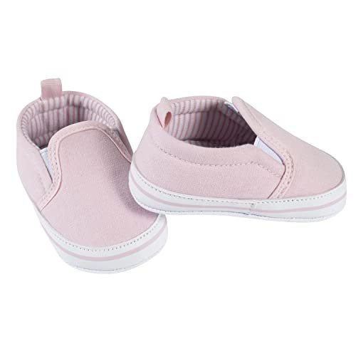 Gerber Unisex-Baby Newborn Infant Toddler Boy and Girl Slip-on Sneaker Crib Shoe