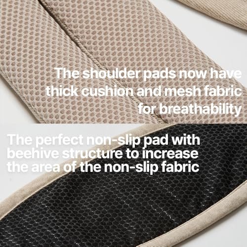 GOOSEKET 365 Toddler Carrier, 100% Cotton, Lightweight, Easy-to-USE, Portable, Suitable from 6-48 Months, Supports UP to 44LBS (Beige)