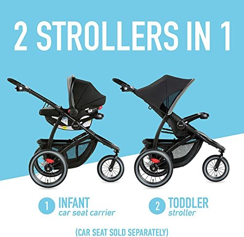 Graco FastAction Jogger LX Stroller - Drive, Convenient One-Hand Fold, ICS Compatible, Ideal for Parents on the Go