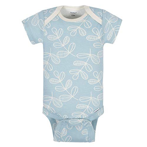 Grow by Gerber baby-girls 5-pack Short-sleeve Onesies Bodysuits