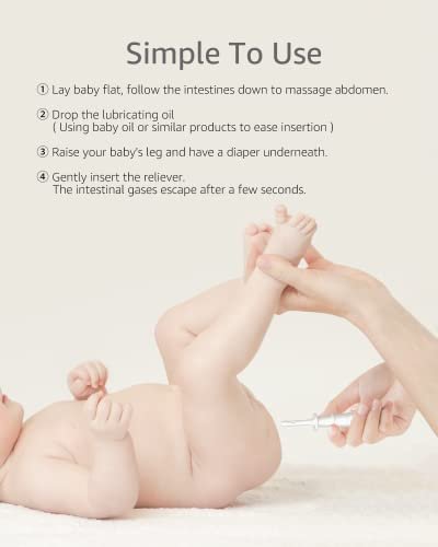 GROWNSY Gas and Colic Reliever for Babies, 24pcs Natural Baby Colic and Gas Relief, Colic Relief for Newborns, Infant Gas Colic Relievers