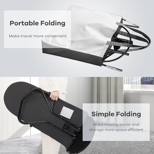 HKAI Baby Bouncer, Portable Baby Bouncer Seat for Babies 0-18 Months, 100% Cotton Fabrics, 3 Modes of use with Rocker and Stationary Options, Infant Rocker Chair with Hanging Toys-Dark Grey