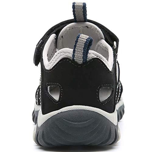 HOBIBEAR Boys Girls Sport Water Sandals Closed-Toe Outdoor(Toddler/Little Kid/Big Kid)