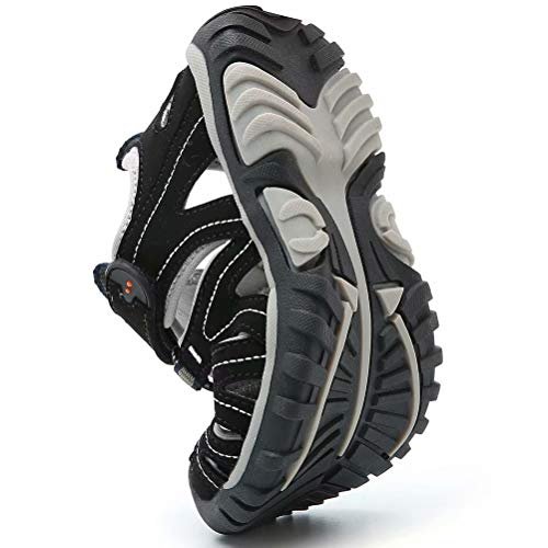 HOBIBEAR Boys Girls Sport Water Sandals Closed-Toe Outdoor(Toddler/Little Kid/Big Kid)