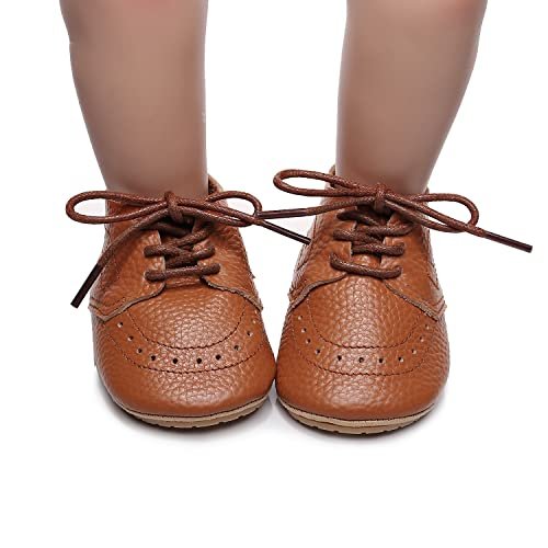 Infant Baby Boys Girls Leather Loafers Comfort Oxford Dress Wedding Shoes First Walker Outdoor Shoes Crib Shoes