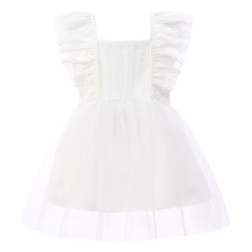 Infant Baby Girls Tutu Dress Sleeveless Tulle Sundress Casual Party Backless Dress Size 0-24 Months