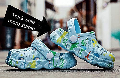 INMINPIN Kids Cute Clogs Cartoon Garden Shoes Boys Girls Slides Slippers Indoor Outdoor Children Water Shower Beach Pool Sandals