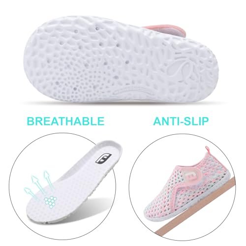 JOINFREE Baby Toddler Water Shoes Boys Girls Sandals Barefoot Kids Breathable Sneakers Shoes for Walking Running