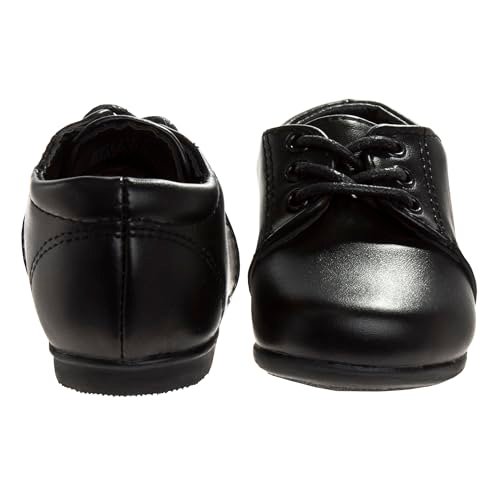 Josmo Baby Boys’ Dress Shoes – Casual Leatherette Derby Walking Shoes (Infant/Toddler)