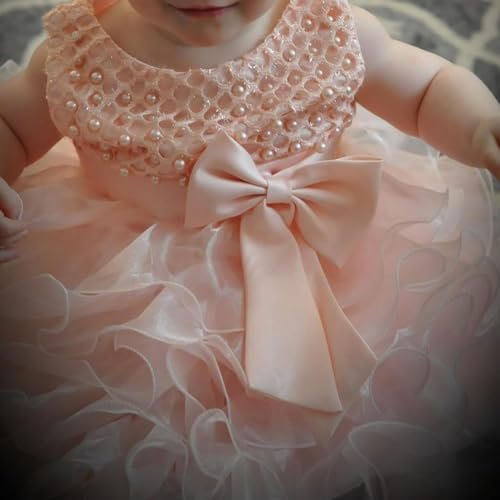 Jup'Elle Baby Girl Dresses Ruffle Lace Pageant Party Wedding Flower Girl Dress