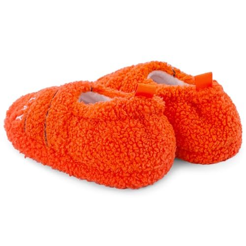 KAKU NANU Toddler Kids Slippers Cute Animal Cartoon Shoes Girls Boys Warm Fleece Winter Household Slippers
