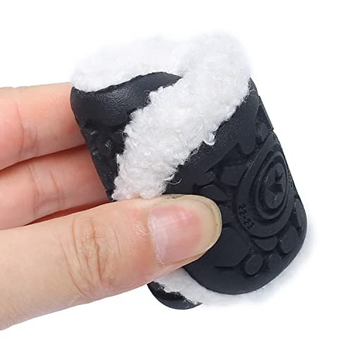 Kids Slippers Toddler Smile Face House Slippers Indoor Home Non-Slip Rubber Sole Shoes Warm Cozy Socks
