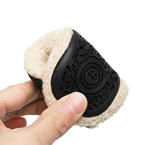 L-RUN Toddler Boys Girls House Slippers Indoor Home Shoes Warm Slipper Socks for Kids Baby Soft Winter Warm Walking Shoes