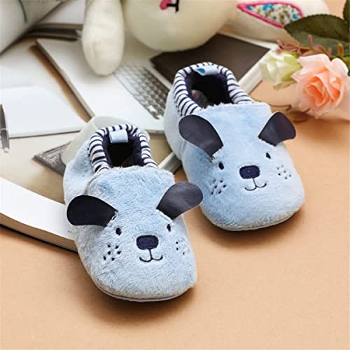 LAFEGEN Baby Boy Girl Walking Shoes Non Slip Soft Sole Infant Toddler Slipper Newborn Moccasins First Walker House Crib Sneaker Shoes