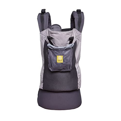 LÍLLÉbaby 3-in-1 Ergonomic CarryOn Airflow Toddler Carrier with Lumbar Support & Breathable Mesh (25-60 lbs), Supportive & Comfortable, Multi-Position Carrying for Hiking & Travel (Charcoal/Silver)
