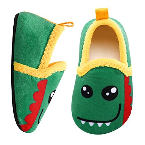 Lisdwde Kids Winter Indoor Household Shoes Toddler Boys Girls House Slippers Warm Socks for Baby