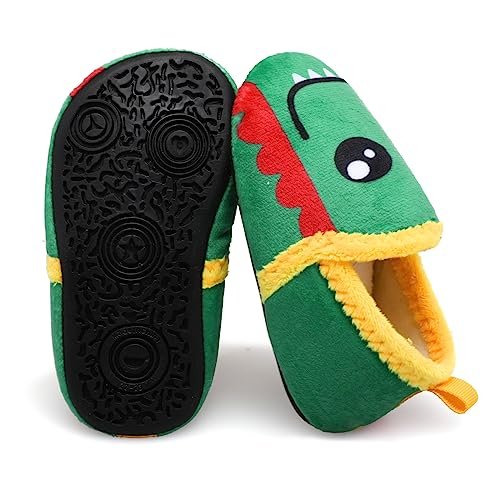 Lisdwde Kids Winter Indoor Household Shoes Toddler Boys Girls House Slippers Warm Socks for Baby