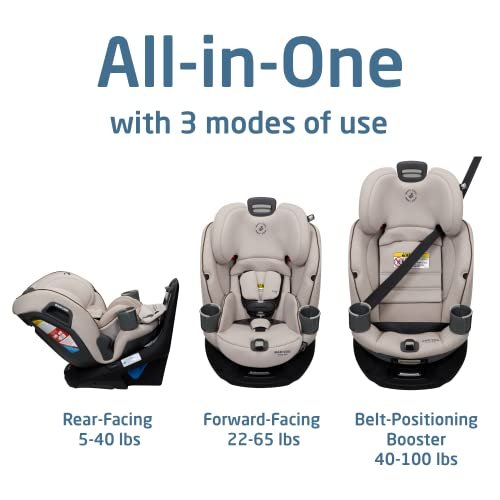 Maxi-Cosi Emme 360 Rotating Convertible Car Seat in Desert Wonder