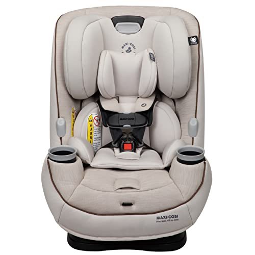 Maxi-Cosi Pria Max All-in-One Convertible Car Seat, Rear Facing Car Seat (4-40 lbs), Forward Facing Car Seat (22-65 lbs), High Back Booster Seat (40-100 lbs), Pure COSI, Desert Wonder