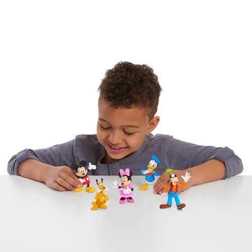 Mickey Mouse Collectible Figure Set, 5 Pack, Kids Toys for Ages 3 Up by Just Play