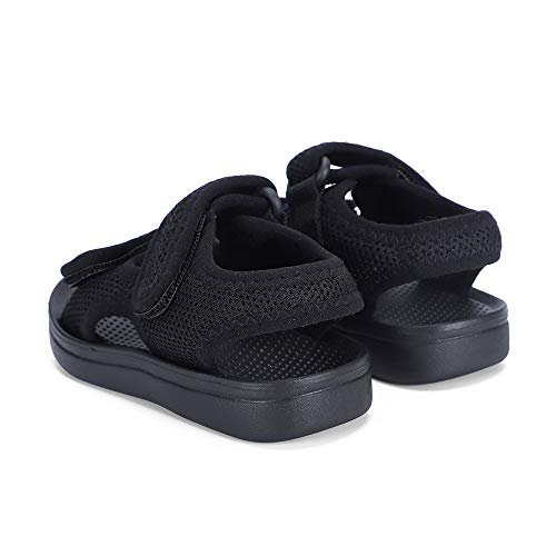 MK MATT KEELY Unisex Kids Summer Slide Sandals Baby Comfort Anti-Slip Open Toe Adjustable Walking Beach Shower Shoes for Boys Girls