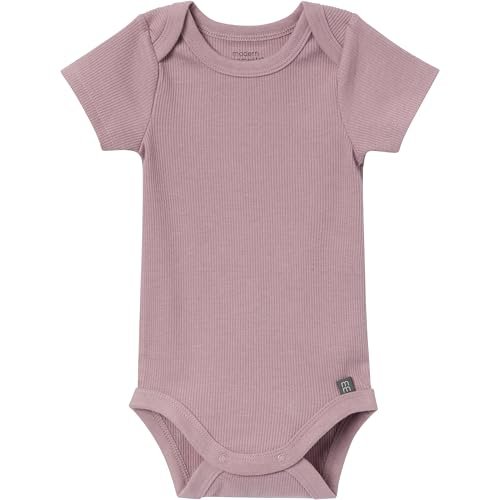 Modern Moments by Gerber Unisex Baby 4-pack Short-sleeve Bodysuits & Shortie Set
