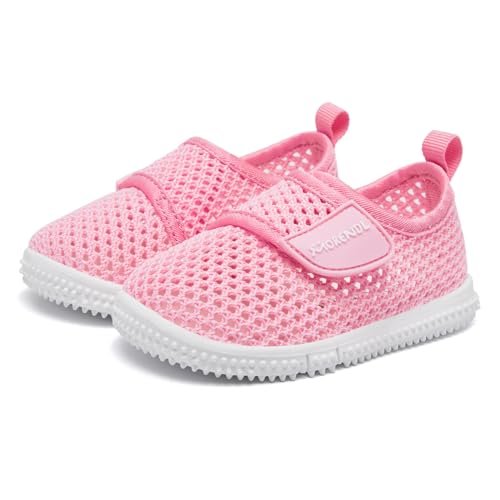 MORENDL Toddler Water Shoes Baby Breathable Mesh Non-Slip Sandals Quick Dry Lightweight Beach Barefoot Shoes