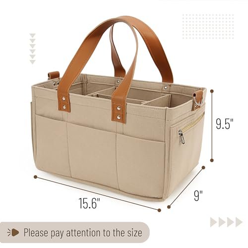 Mr. Pen- Baby Diaper Caddy Organizer, Leather Strap, Baby Organizer, Car Diaper Caddy
