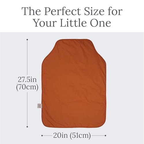 Natemia Baby Portable Diaper Changing Pad - Portable Changing Pad for Baby, Flexible Design for Travel, Machine Washable Percale Cotton, Made in Turkey, Baby Essentials