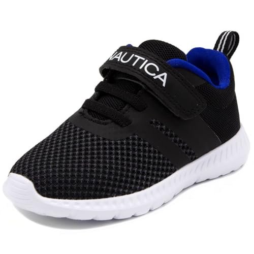 Nautica Kids Fashion Sneaker Athletic Running Shoe with One Strap |Boys - Girls|(Toddler/Little Kid)