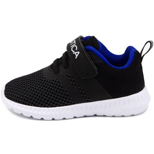 Nautica Kids Fashion Sneaker Athletic Running Shoe with One Strap |Boys - Girls|(Toddler/Little Kid)