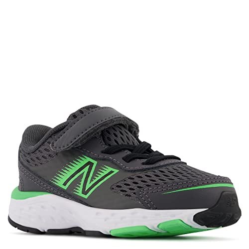 New Balance Kids' 680 V6 Hook and Loop Running Shoe