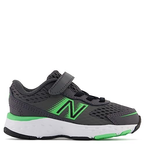 New Balance Kids' 680 V6 Hook and Loop Running Shoe
