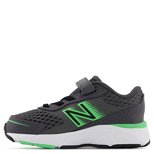 New Balance Kids' 680 V6 Hook and Loop Running Shoe